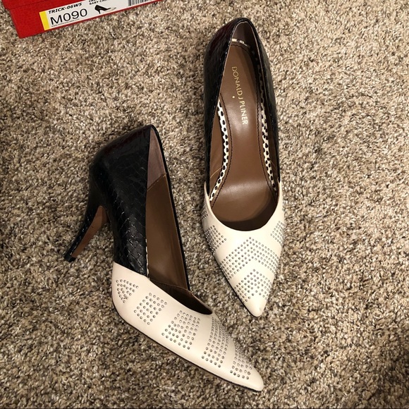 DONALD J PLINER studded heels - Picture 1 of 6